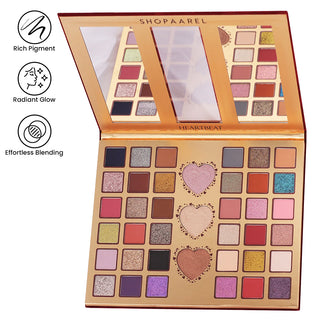 Heartbeat Eyeshadow & Highlighter Palette