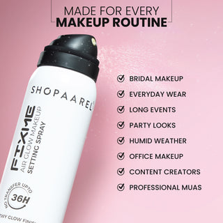 FIX ME Air Glow Makeup Setting Spray  ·  100ml
